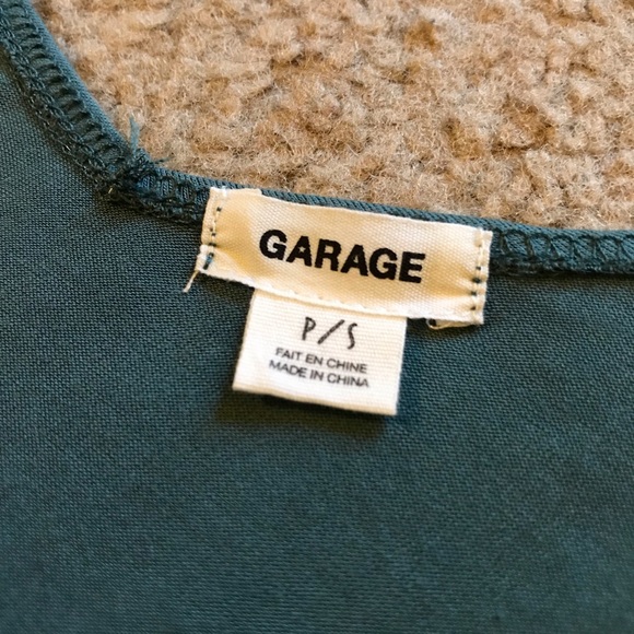 Garage Shoulder Tie Midi Tee - Picture 6 of 7